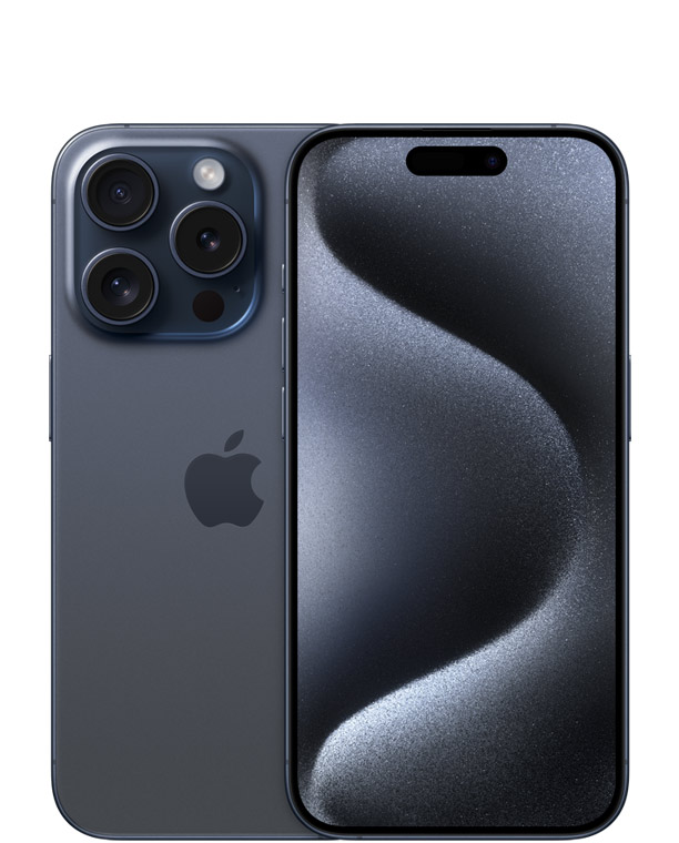 iPhone 15 Pro - blue-titanium